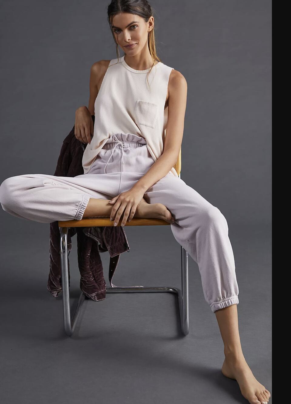 NWT AGOLDE Relaxed Paperbag Sweatpants - Large